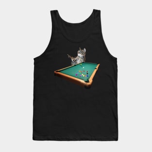 Cat Billiards Tank Top